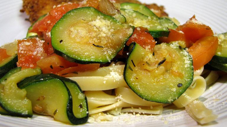 Fresh Zucchini Pasta Sauce Created by loof751