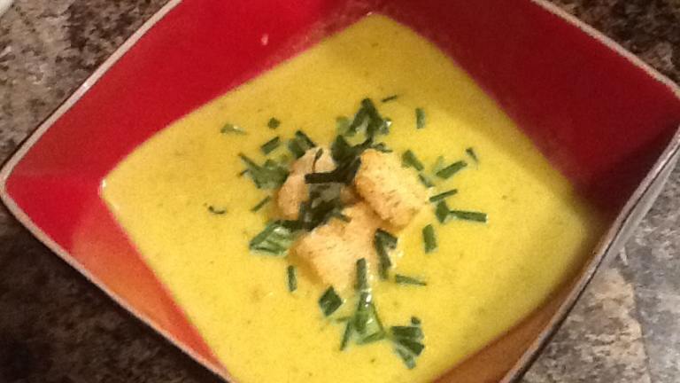Cream of Zucchini, Carrot and Cucumber Soup created by Polly J.