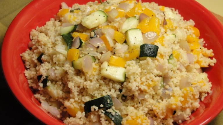 Healthy Couscous With Roasted Mediterranean Vegetables (Ww) Created by Debbwl