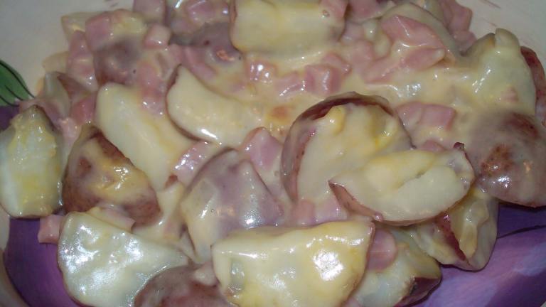 Skinny Bride's Guide to Ham and Potato Casserole Created by AZPARZYCH