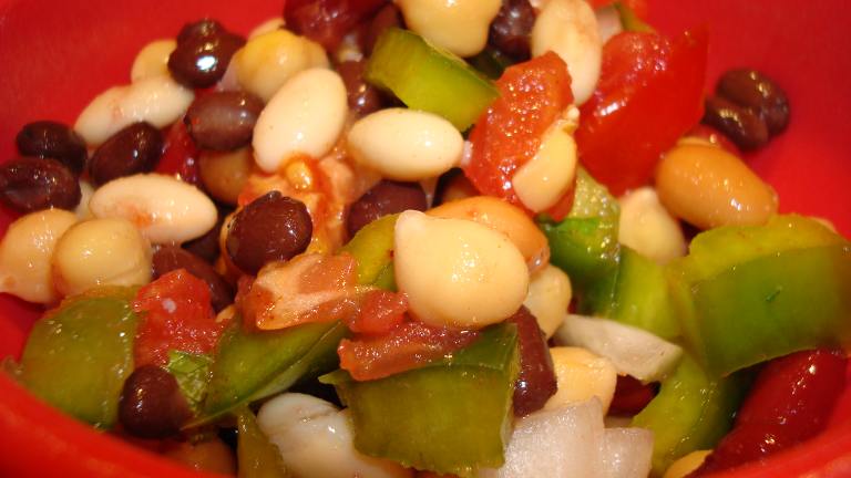 Southwest Simple, Sassy, Satisfying Five Bean Salad Created by Starrynews