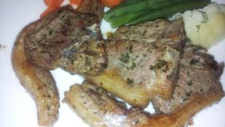 Herb-Roasted Lamb Chops Created by ImPat