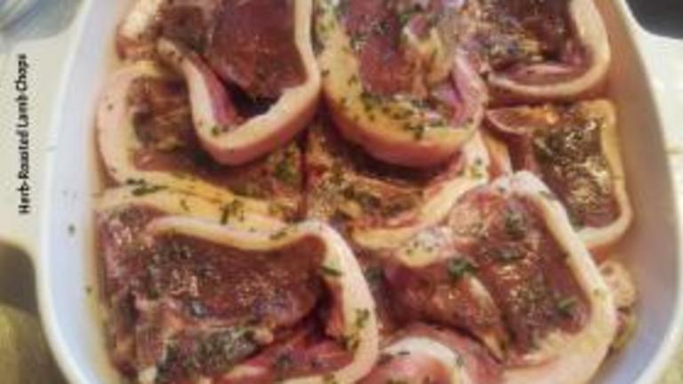 Herb-Roasted Lamb Chops Created by ImPat