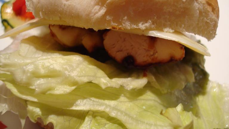 Barbecued Santa Fe Chicken Sandwich Created by Starrynews