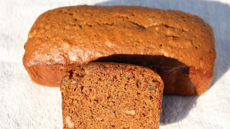 Zucchini Bread Made With Brown Sugar and Molasses created by lacrikit1