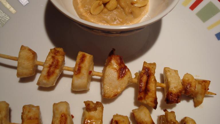 Thai Chicken Appetizer Skewers created by Starrynews