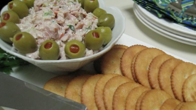Tasty Ham-Olive Spread Created by Caroline Cooks