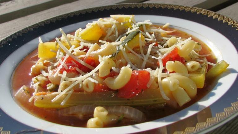 My My My Minestra - Italian Vegetable Soup With Pasta Created by lazyme