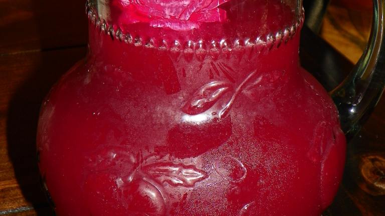 Hibiscus-Rose Water Beverage (No Alcohol) Created by Baby Kato