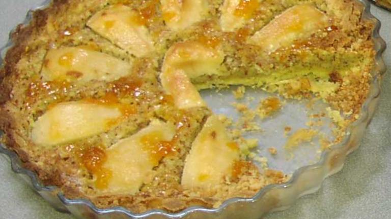Almond Pear Flan created by teresas