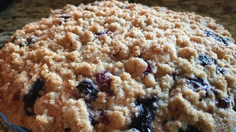 Grandma's Blueberry Streusel Coffeecake Created by KissKiss