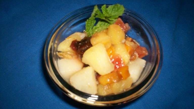 Dried and Fresh Fruit Compote created by Debbwl