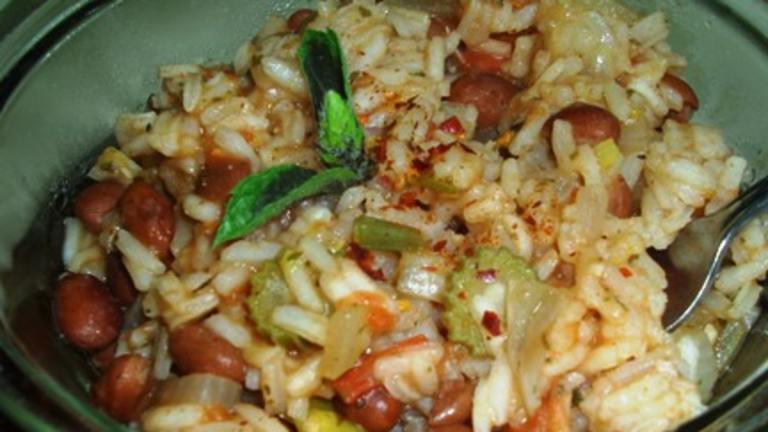 Vegetarian Black-Eyed Peas & Rice created by Karen Elizabeth