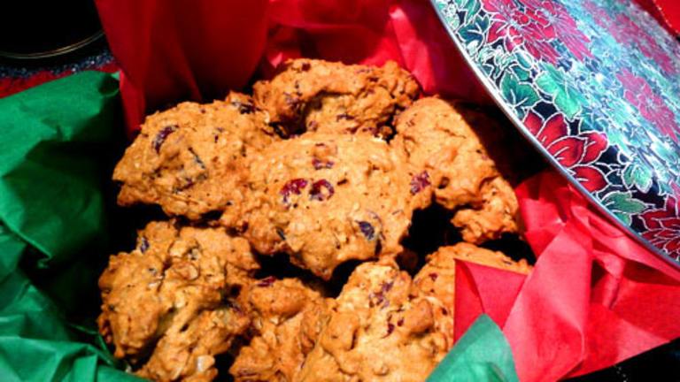 Cranberry Pecan Oat Cookies created by Outta Here