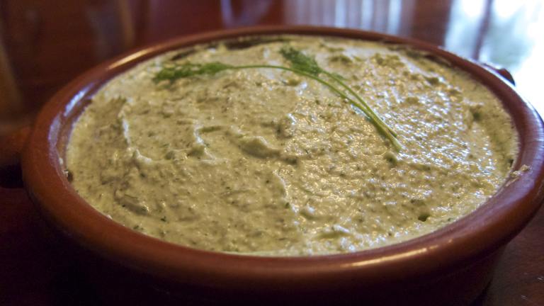 Feta Dip/Spread With Fresh Dill Created by Dr. Jenny