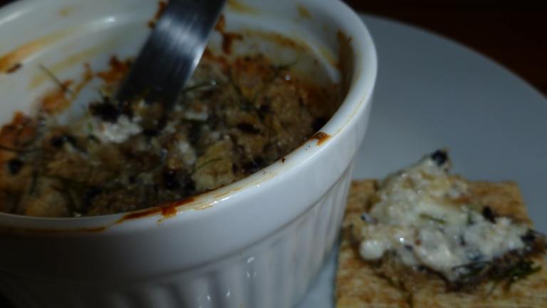 Warm Blue Cheese Spread With Pecans Created by Ambervim