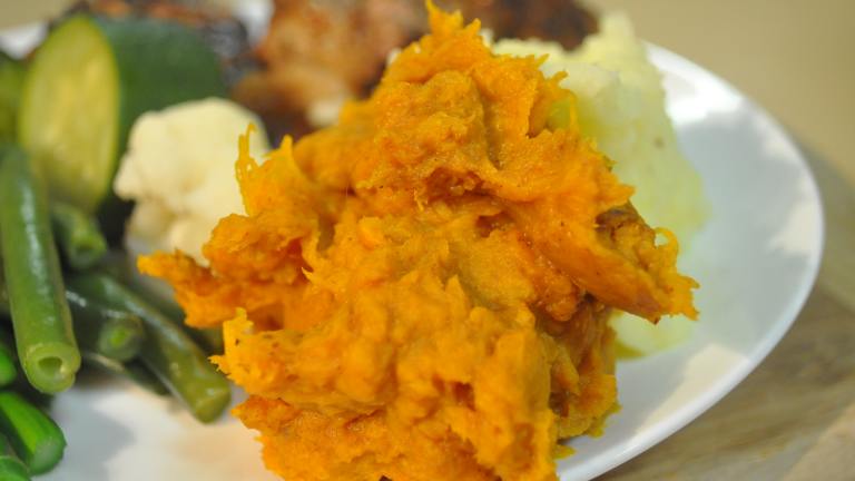 Sweet Roasted Pumpkin Mash With Holiday Flavours created by ImPat