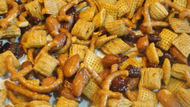 Cranberry-Orange Snack Mix Created by Muffin Goddess