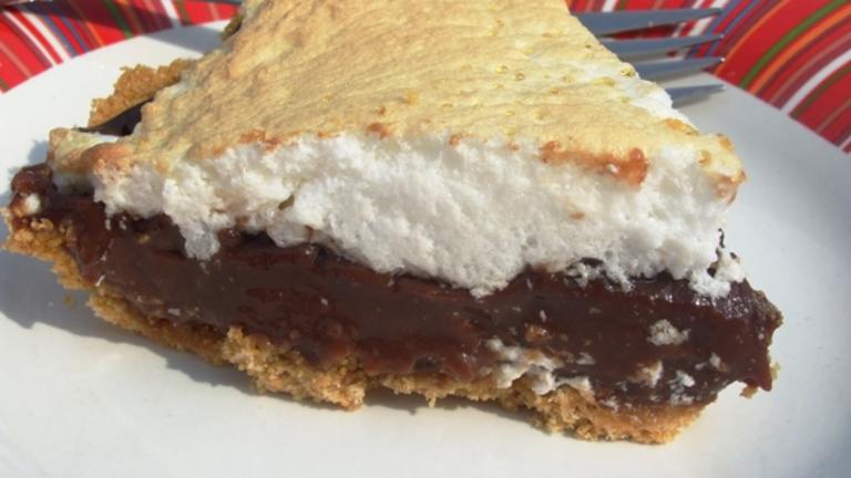 Chocolate Pie with Meringue created by HokiesMom