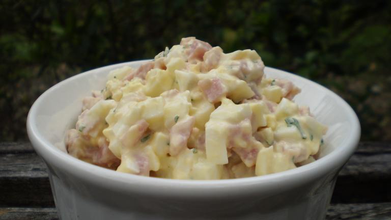 Ham and Egg Salad With Crackers Created by breezermom
