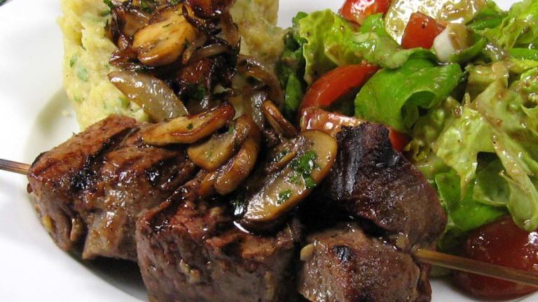 Perfect Easy Beef Kebabs Created by dianegrapegrower