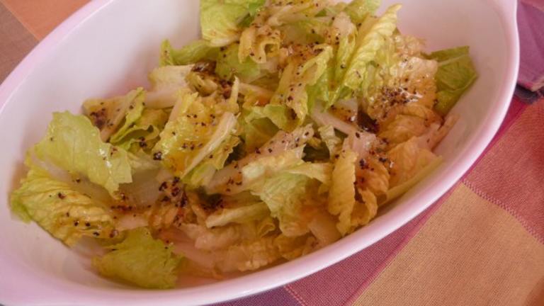 Romaine Salad Created by Tea Jenny