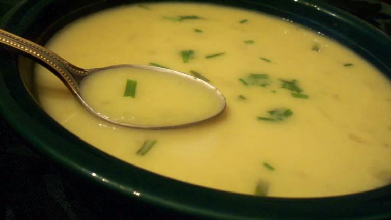 Cream of Acorn Squash Soup Created by Parsley
