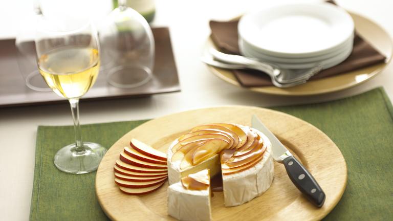 Alouette® Caramel Apple Brie Recipe Created by CJ Alouette