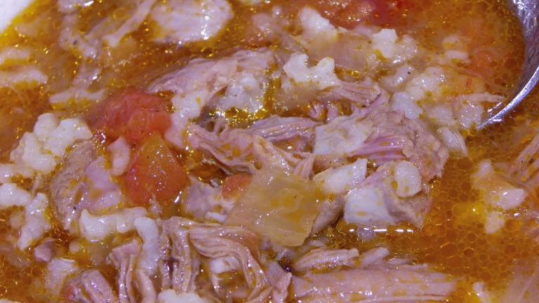 Omani Lamb Knuckle (Shanks) Soup (Mazza Bishurba) created by kellsbella