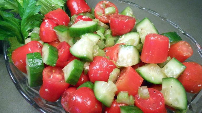 Bloody Mary Tomato Salad Created by JustJanS