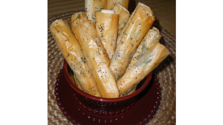 Poppy Parmesan Cigars created by Julie Bs Hive