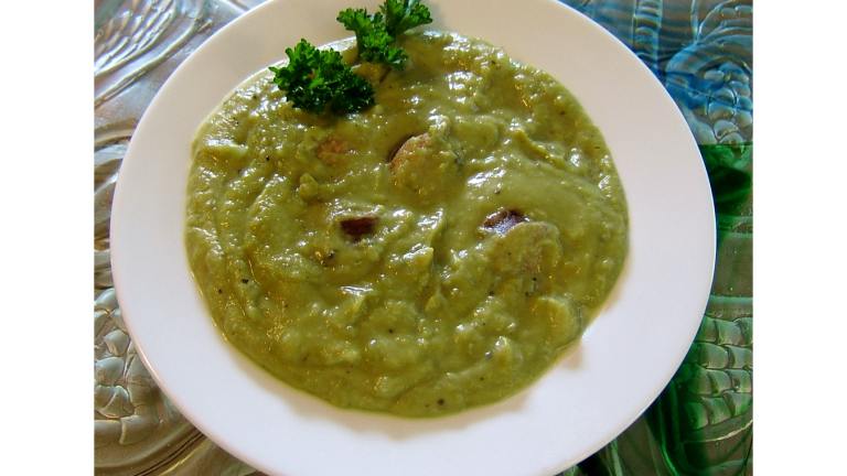 Pea Soup With Bratwurst - Crock-Pot Created by Kathy228