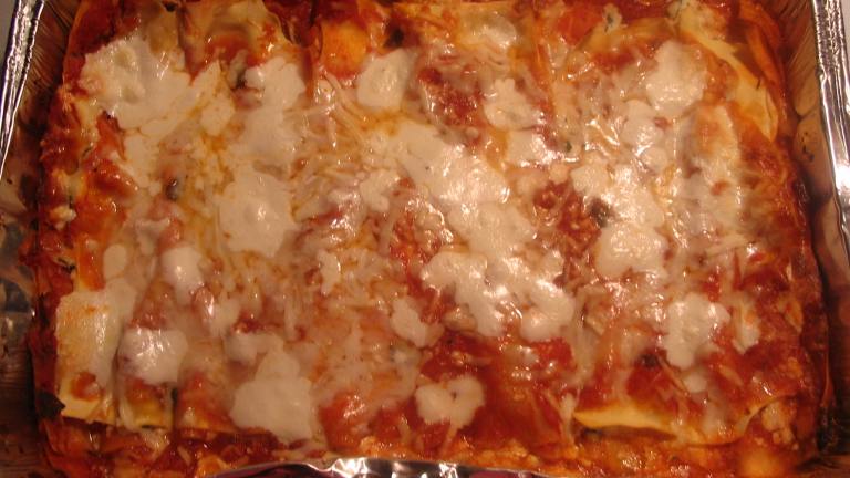 Tomato & Cheese Lasagna Created by spatchcock