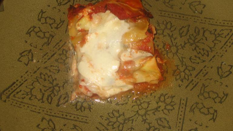 Tomato & Cheese Lasagna Created by spatchcock