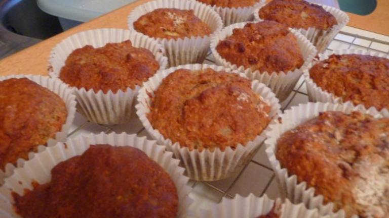 Banana Muffins, Diabetic and Delicious Created by Tea Jenny