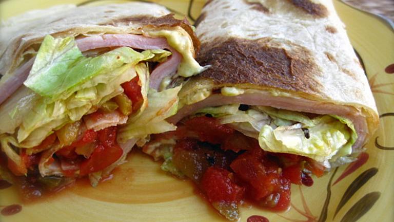 Chipotle Pork and Avocado Wrap Created by WiGal