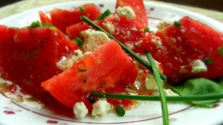 Ripley Tomato Salad created by Andi Longmeadow Farm