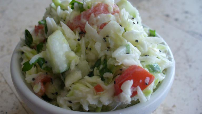 Confetti Coleslaw With Cilantro Created by Chef Angie S.