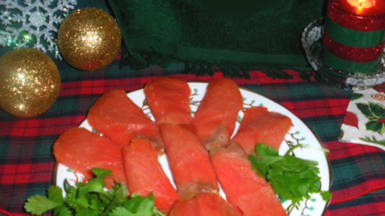 Danish Gravlaks (lox) Cured Salmon created by Bergy