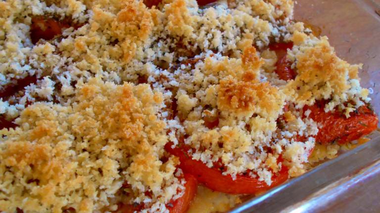 Baked Tomatoes Created by Parsley