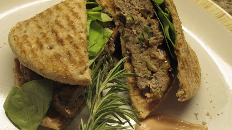 Sticky Soy and Maple Pork Burgers Created by CaliforniaJan