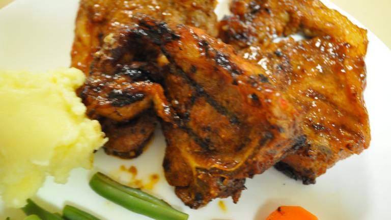 Spicy Grilled Lamb Chops created by ImPat