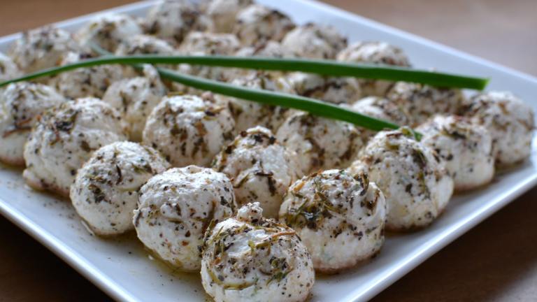 Herbed Marinated Cheese Balls Created by Marg (CaymanDesigns)
