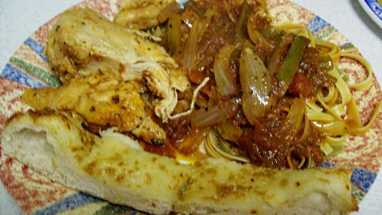 Slow Cooker Crock Pot Chicken Cacciatore Created by Jadelabyrinth