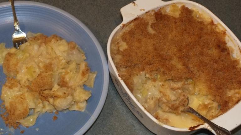 Cheesy Scalloped Cabbage Created by LindaS