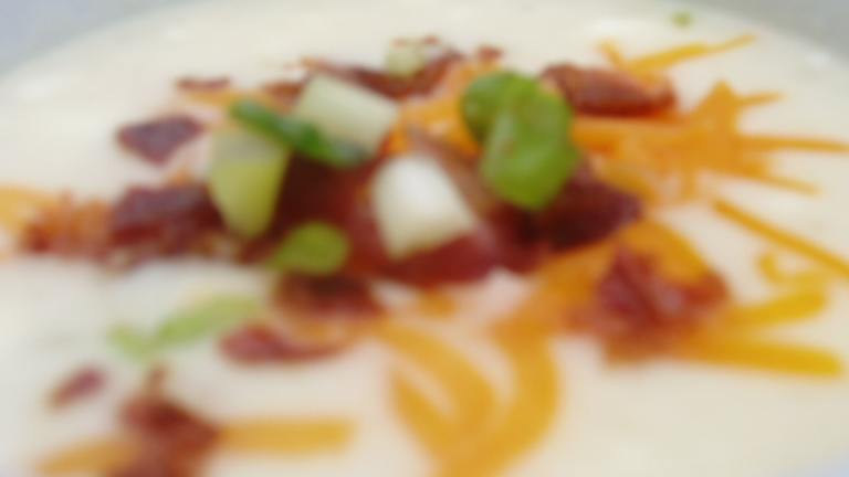 Creamy and Healthy Potato Soup created by Bay Laurel