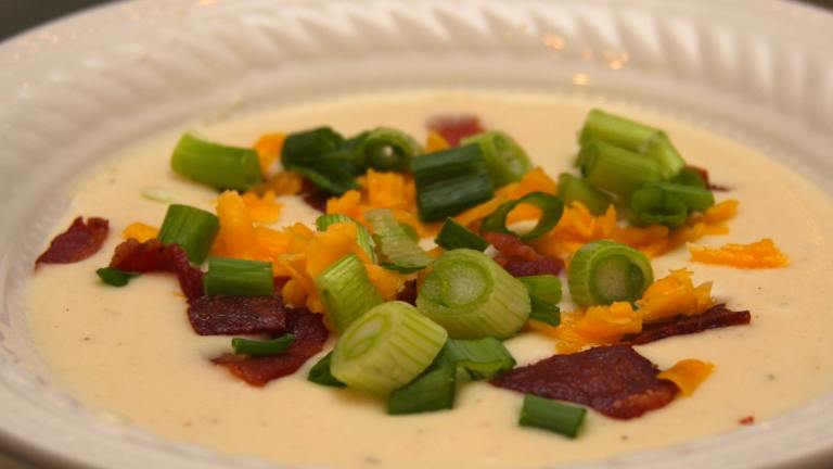 Creamy and Healthy Potato Soup Created by Melanie B.
