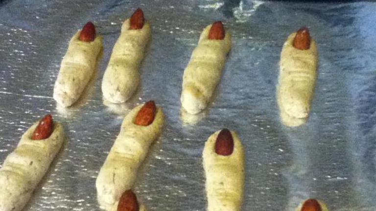 Witch's Finger Cookies Created by natedbaby