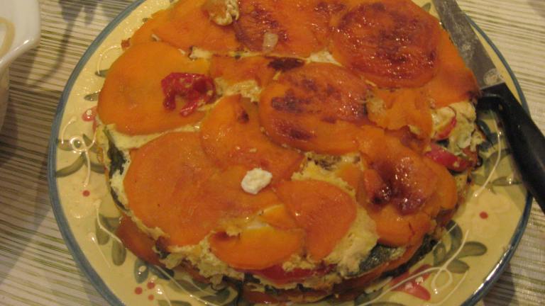 Sweet Potato and Goat Cheese Tortilla created by day-hee