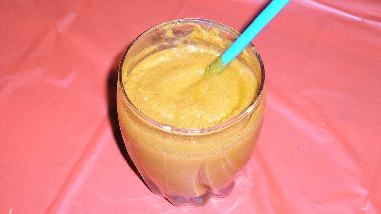 Fall Harvest Smoothie Created by Lizzymommy